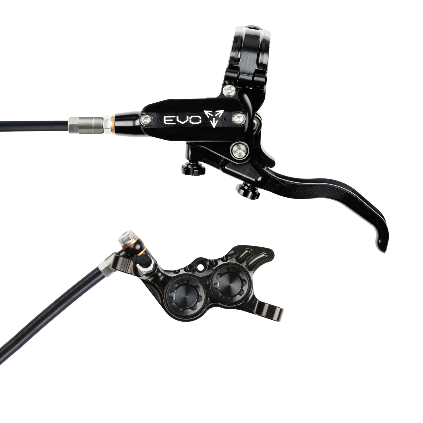 Hope Tech 4 EVO GR4 No Rotor Rear Hydraulic Disc Bike Brake Calliper & Lever