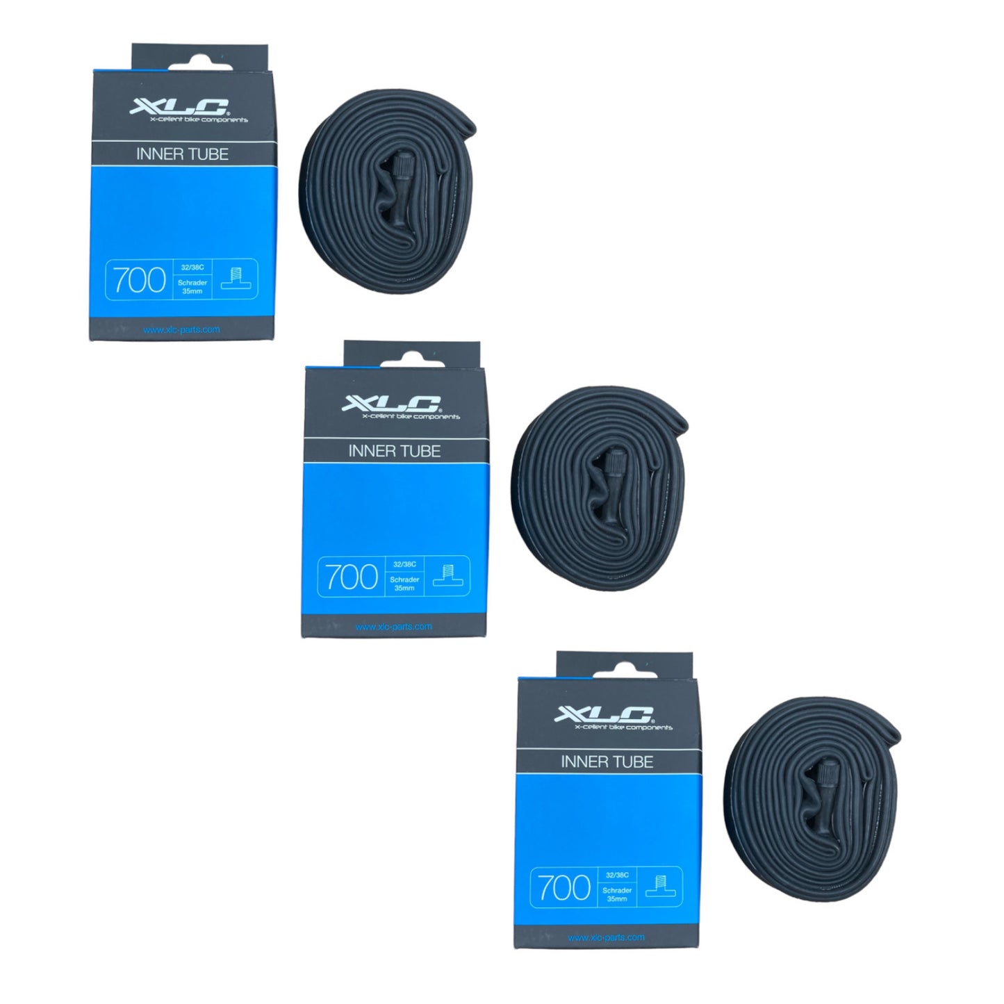 XLC 700x32-38c SV 700c Schrader Valve Bike Inner Tube