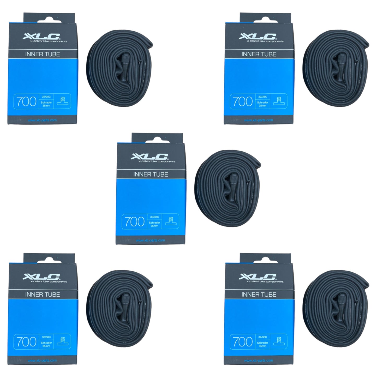 XLC 700x32-38c SV 700c Schrader Valve Bike Inner Tube