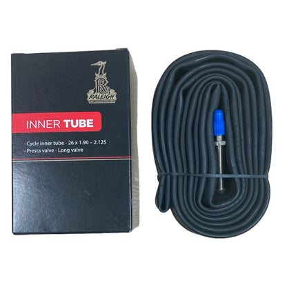 Chambre à air de vélo à valve Presta Raleigh longue 26 x 1,95" 26 pouces