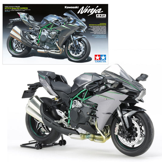 Tamiya Kawasaki Ninja H2 Carbon 1:12 Motorbike Model Kit