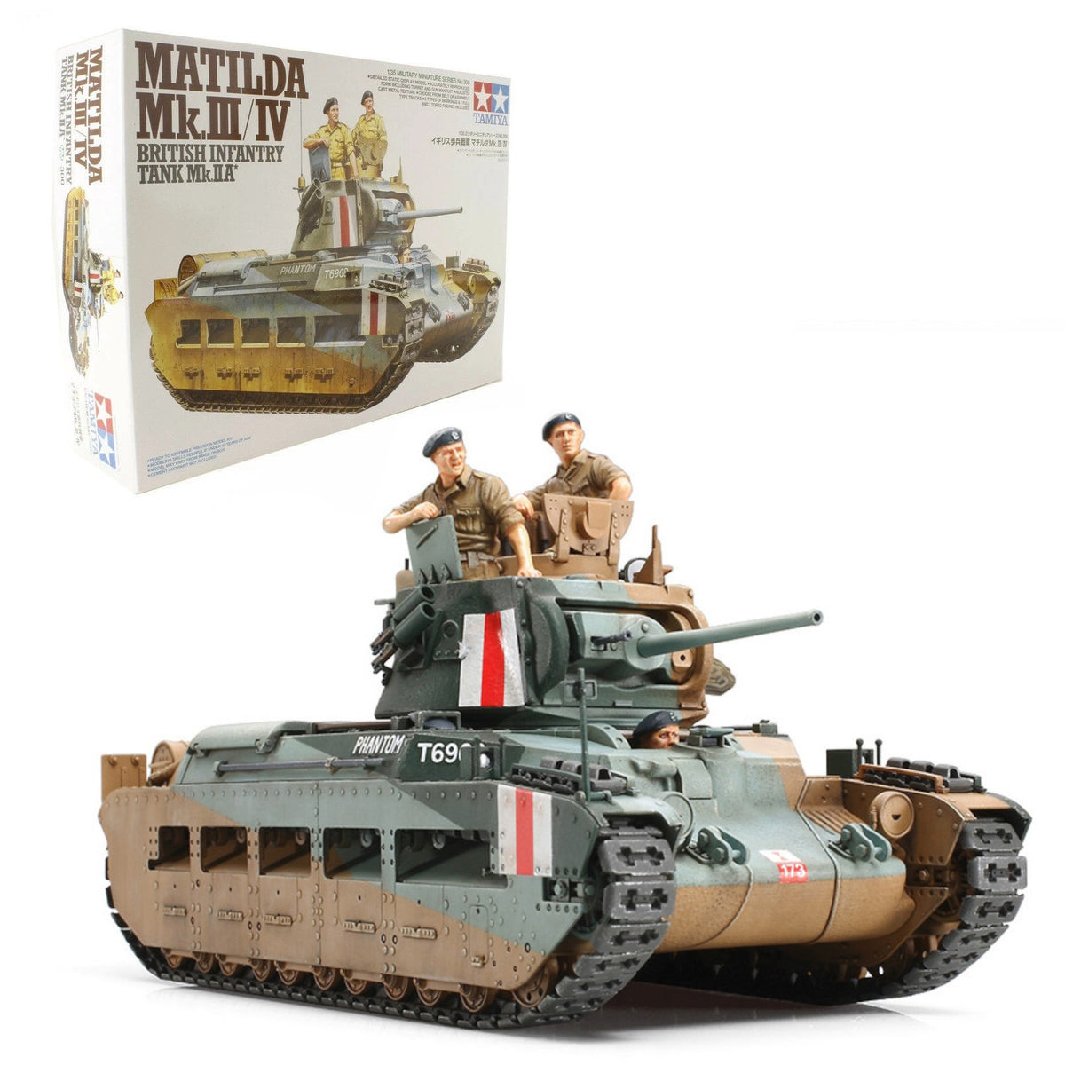 Tamiya Matilda Mk.III/IV Infantry 1:35 Tank Model Kit 35300