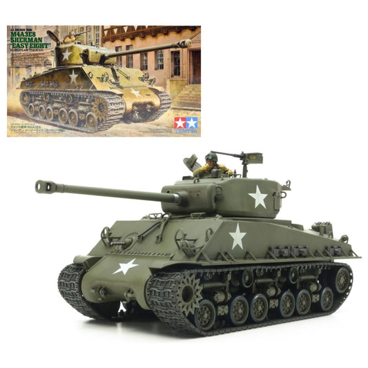 Tamiya U.S. Medium Tank M4A3E8 Sherman Easy 8 1:35 Model Kit 35346
