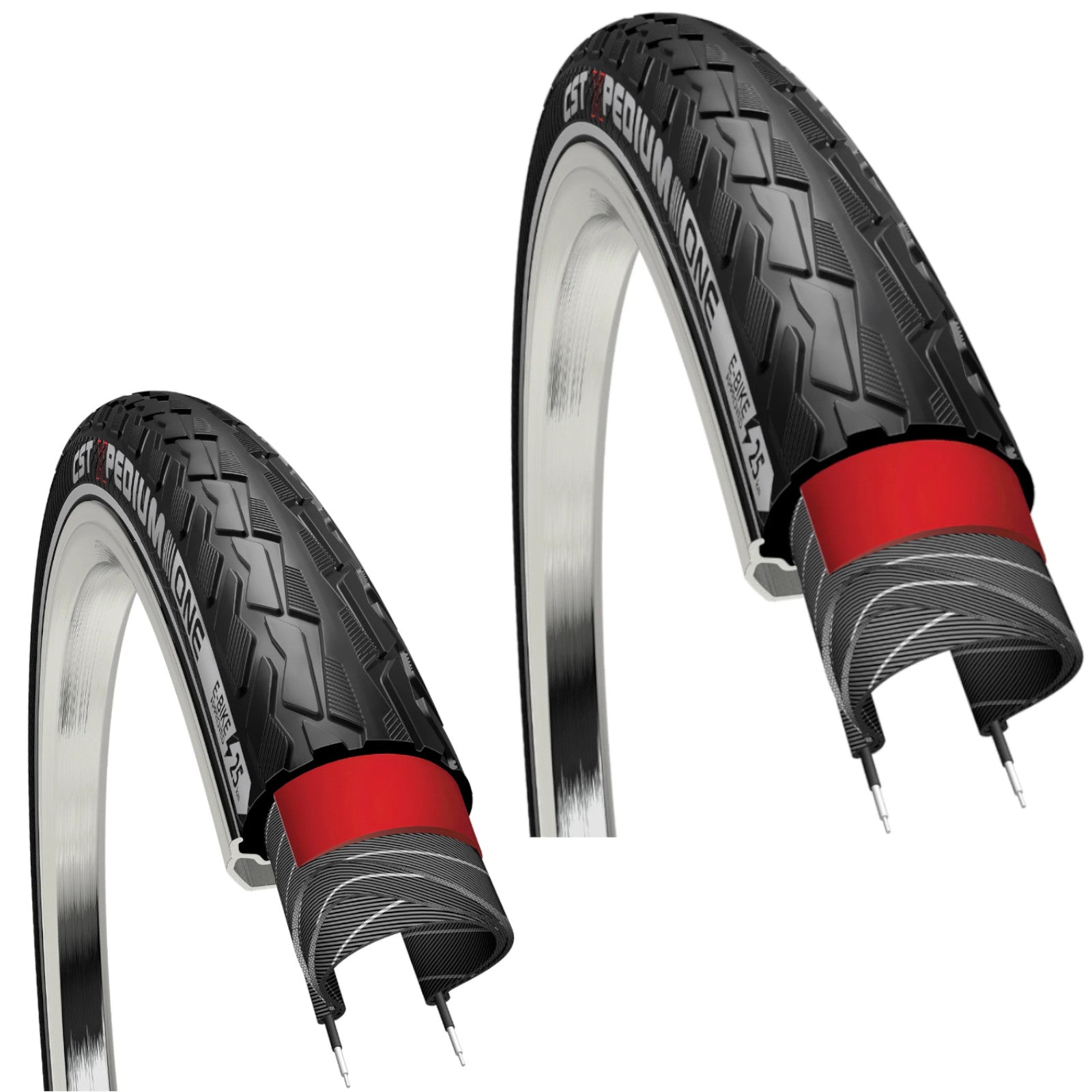 CST Xpedium Level 1 700c Bike Tyre 700x38c Pair of Tyres