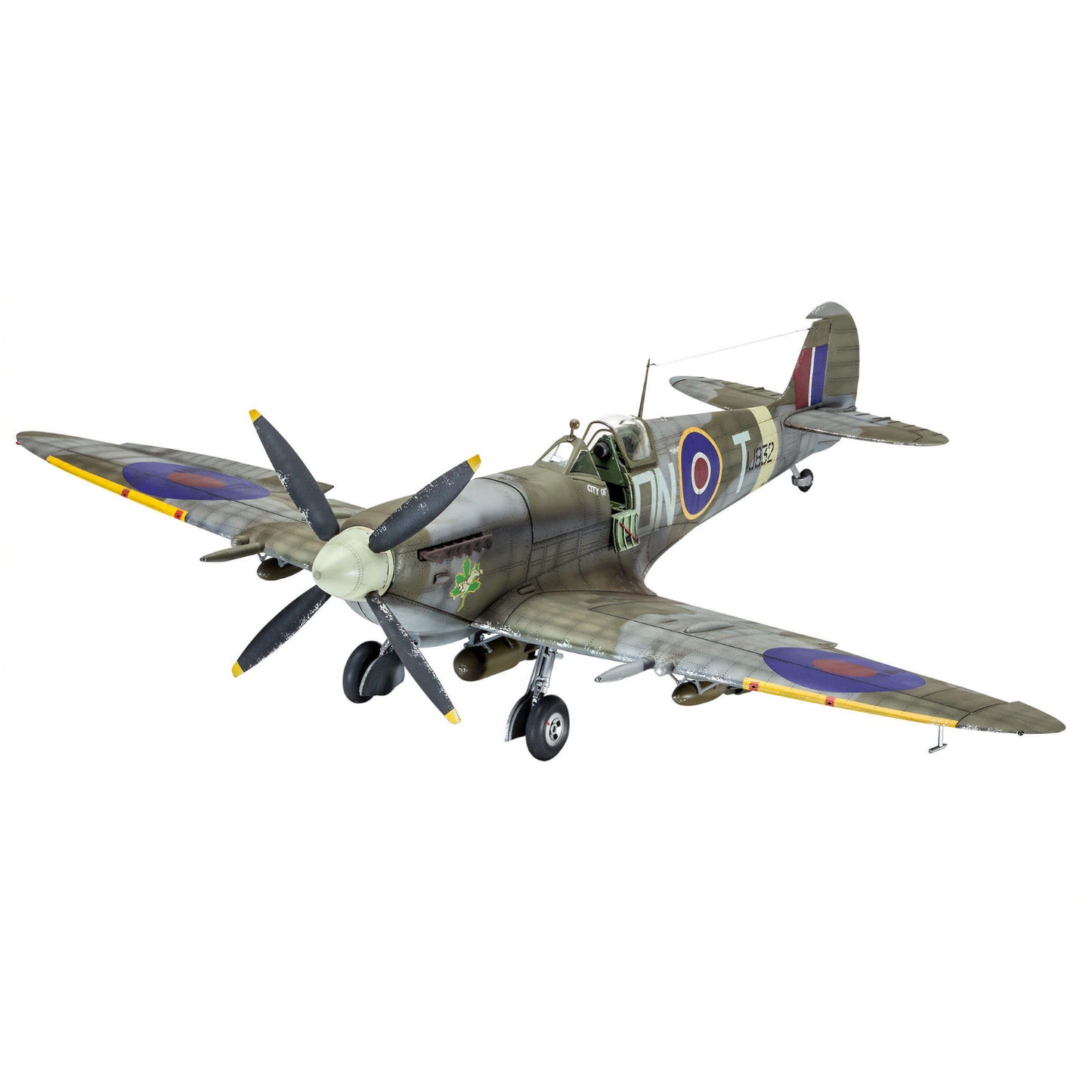 Revell 00457 Supermarine Spitfire MK.Ixc Tecknik 1:32 WW2 Fighter Plane Model Kit
