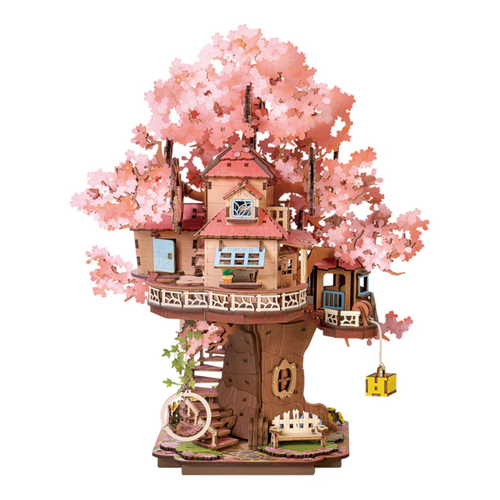 Rolife Sakura Tree House DIY TGS04 Wooden 3D Puzzle