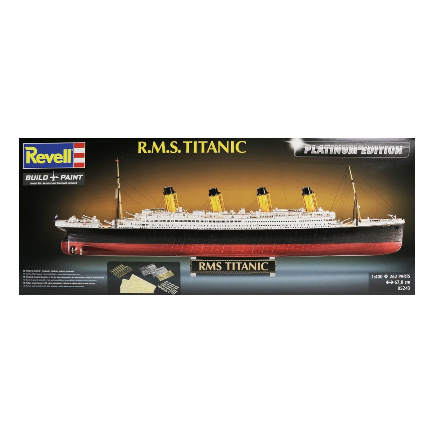 Revell R.M.S. Titanic Platinum Edition Model Kit 05243