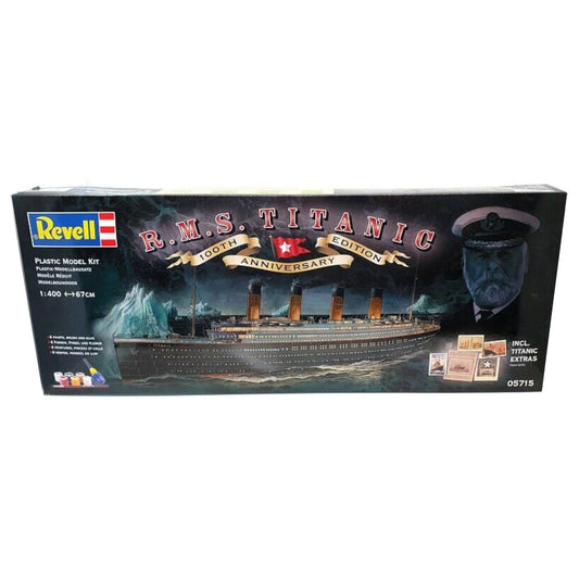Revell Titanic 100th Anniversary Special Edition Gift Set Ocean Liner Model Kit 1:400 05715