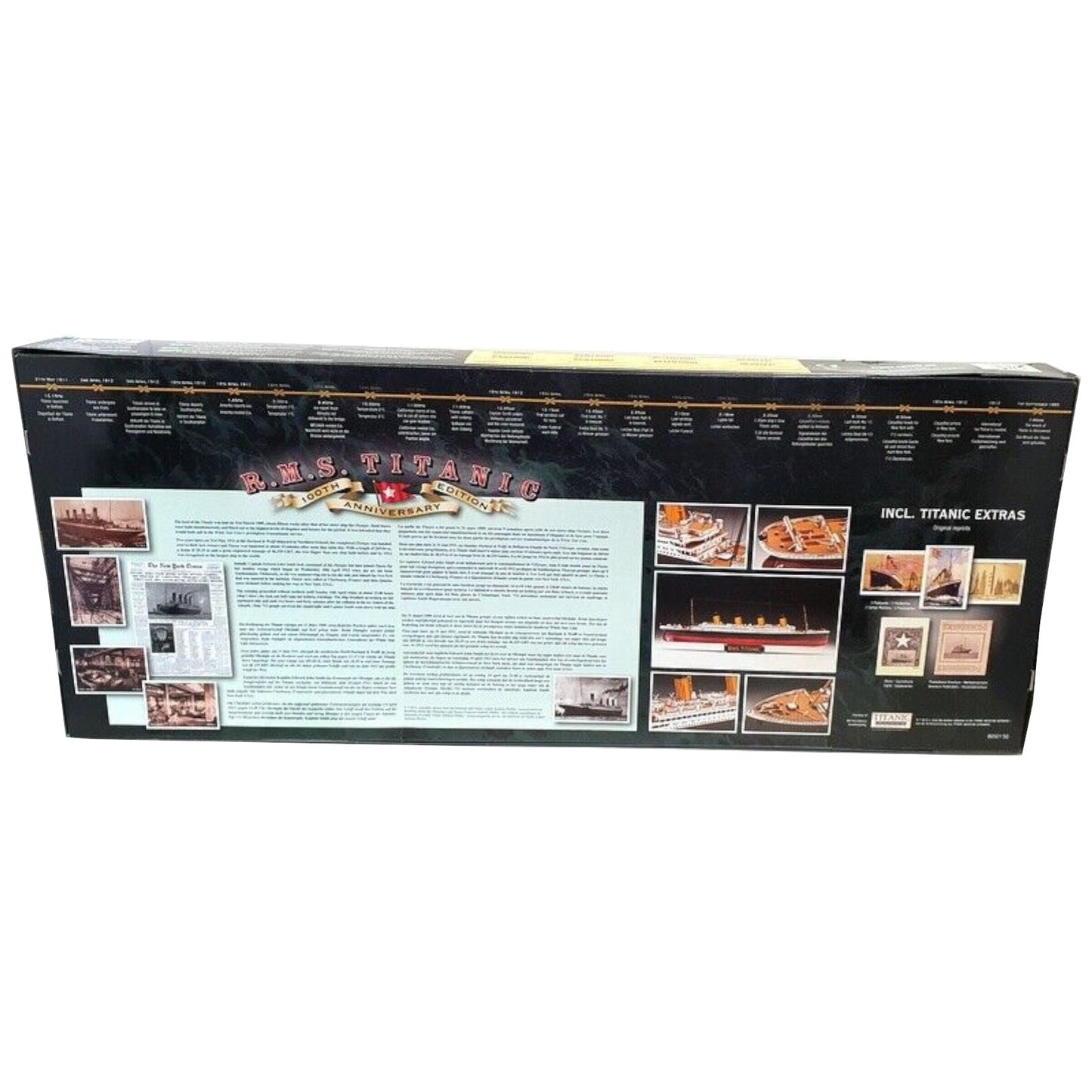 Revell Titanic 100th Anniversary Special Edition Gift Set Ocean Liner Model Kit 1:400 05715