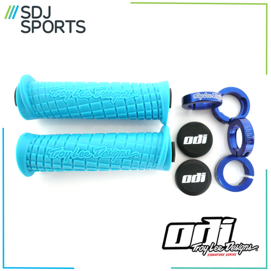 ODI Troy Lee Design Aqua Lock-On Bike Handlebar Grips