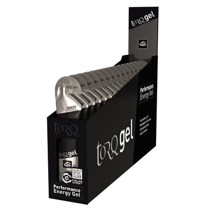 Torq Naked Flavourless 15 Pack Sports Energy Gel