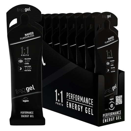 Torq 1:1 Proto Naked (Flavourless) 12 Pack Sports Energy Gel