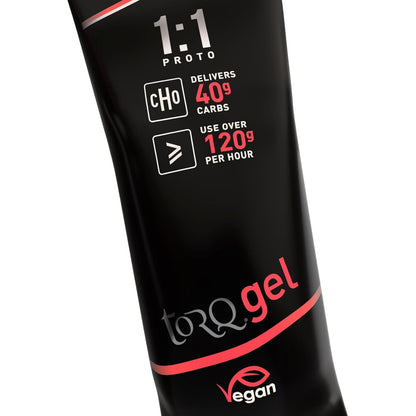 Torq 1:1 Proto Strawberry Yoghurt 12 Pack Sports Energy Gel Alternate 2