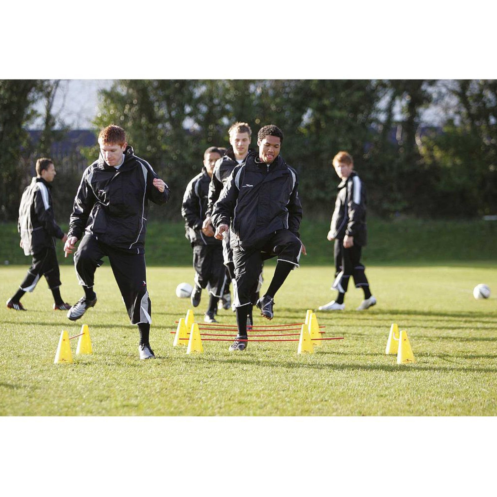 Precision Micro Training Cone Kit Football Training Equipment