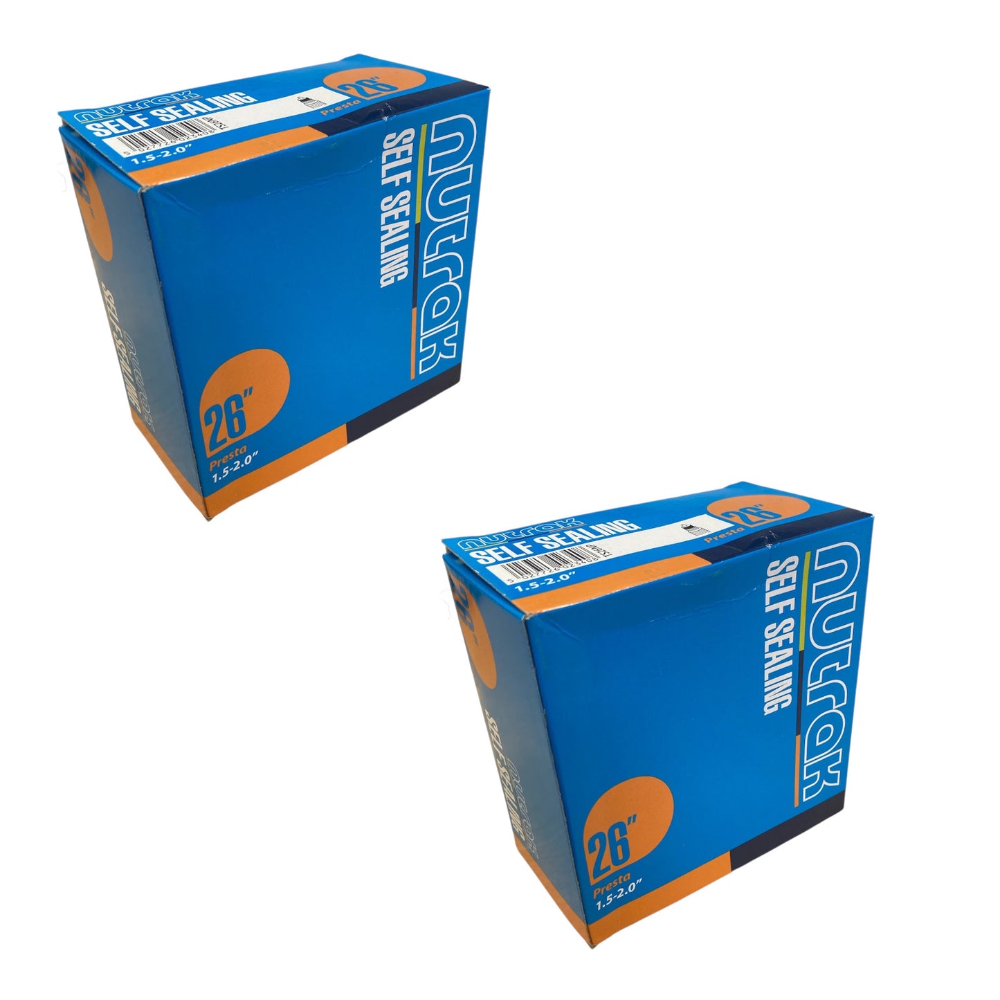 Nutrak 26 x 1.5 - 2.0 Self-Sealing 26 Inch Presta Valve Bike Inner Tube