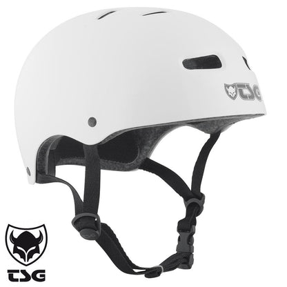 TSG Injected Skate Cycling Helmet White Small/Medium