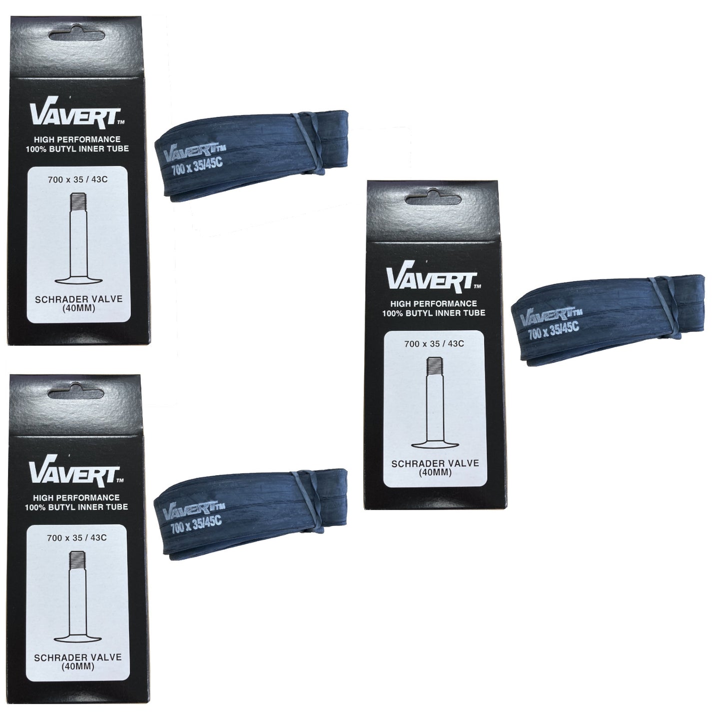 Contrast 700c Bike Inner Tube