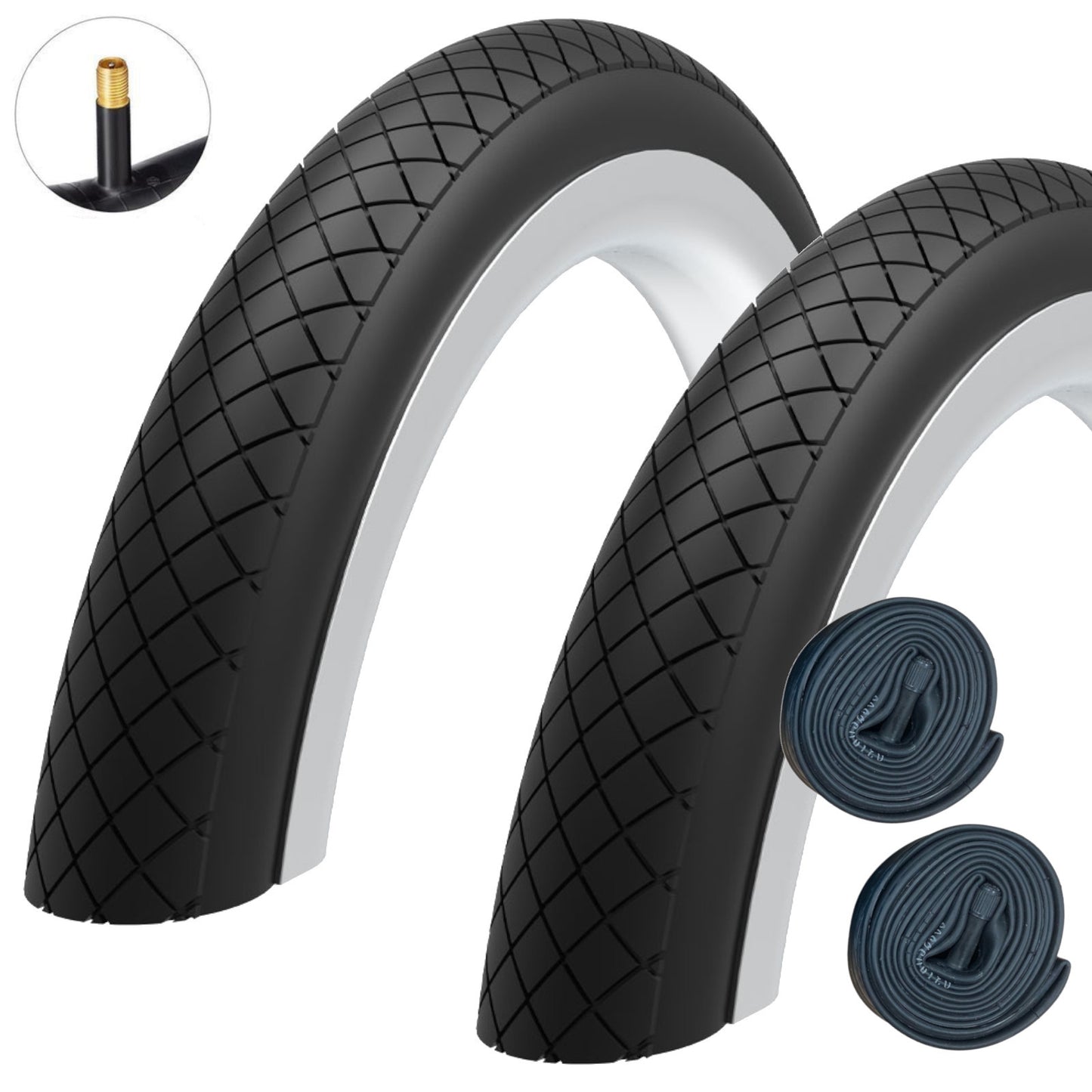 Contrast CrossZip 20 x 1.95 20 Inch Bike Tyre