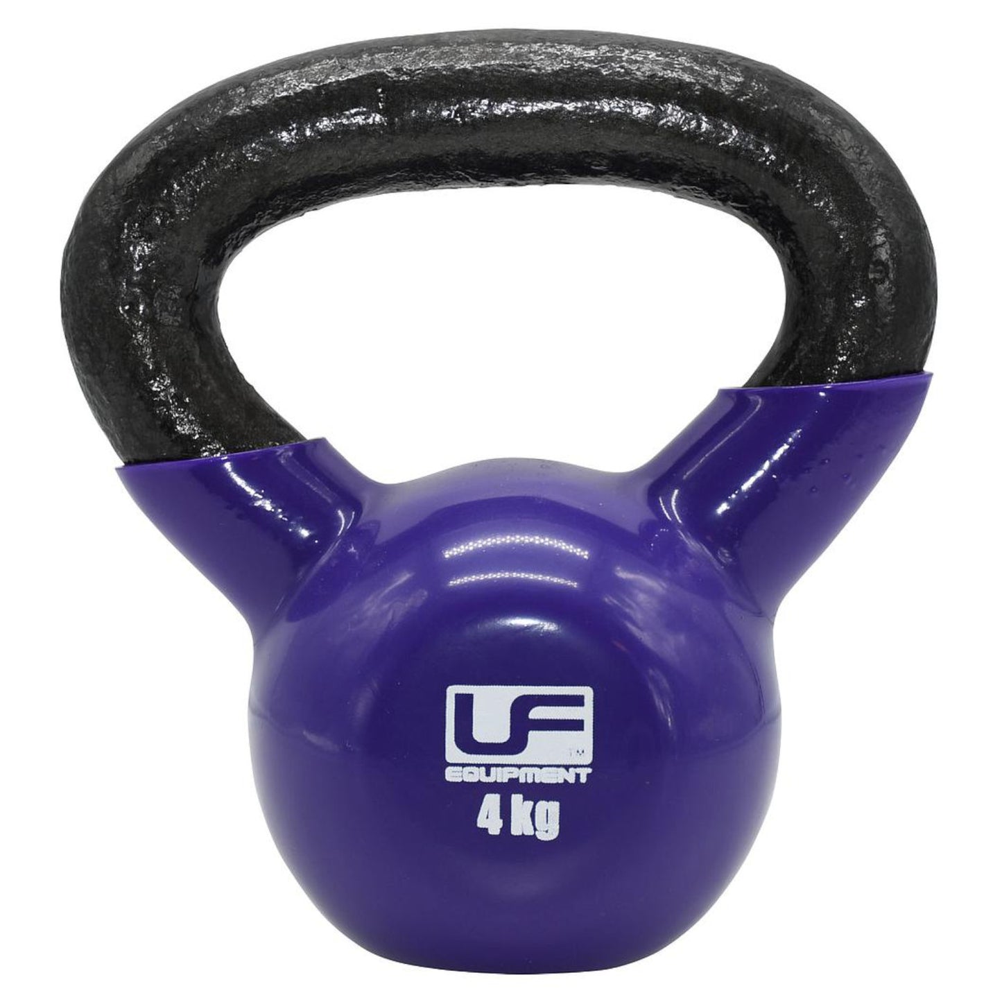 Urban Fitness 4Kg Cast Iron Strength Kettle Bell Weight Home Gym Workout