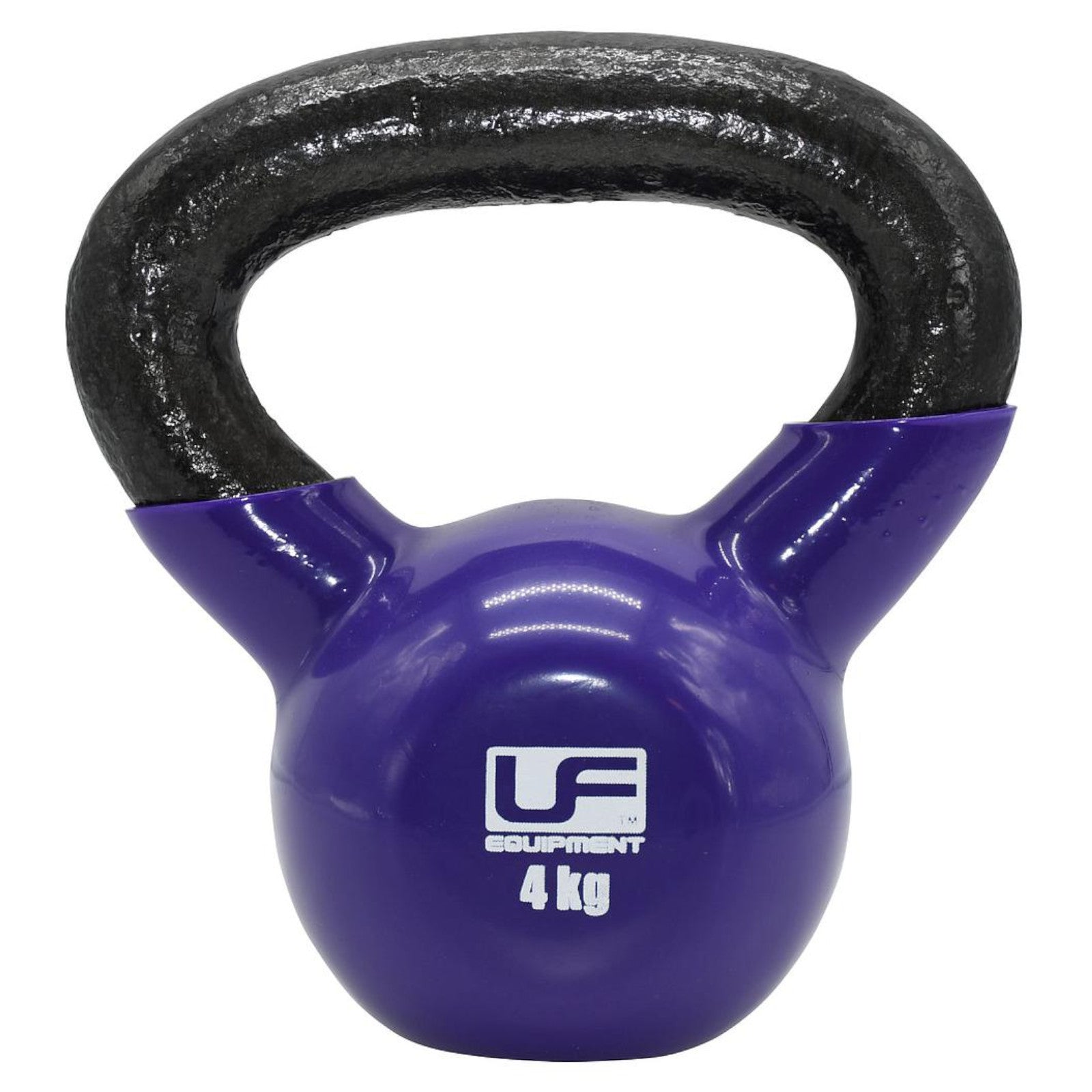 Urban Fitness 4Kg Cast Iron Strength Kettle Bell Weight Home Gym Workout