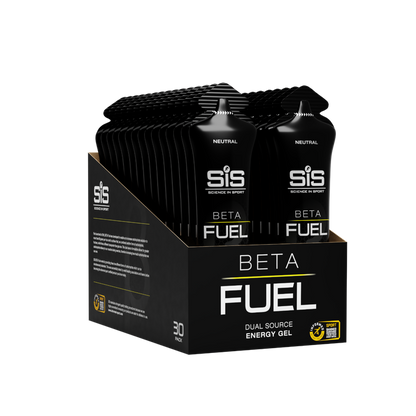 SIS BETA Fuel Energy Gel | Box of 30 x 60ml - Various Flavours