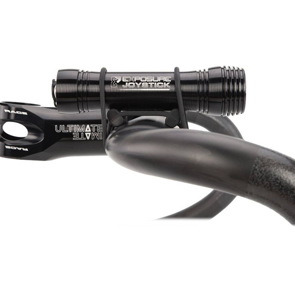 Exposure Silicone Aero Bar Band Front Bike Light Mount Alternate 3