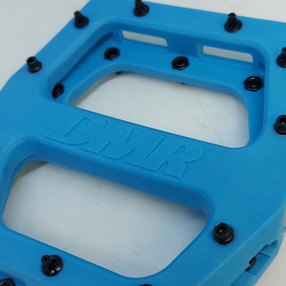 DMR V11 Composite 9/16 Inch Platform Bike Pedals Blue Alternate 3