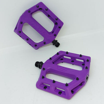 DMR V11 Composite 9/16 Inch Platform Bike Pedals Purple Alternate 4