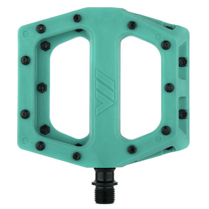 DMR V11 Composite 9/16 Inch Platform Bike Pedals Turquoise