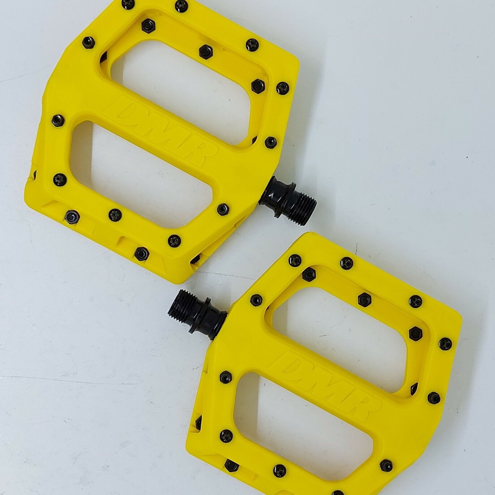 DMR V11 Composite 9/16 Inch Platform Bike Pedals Yellow Alternate 1