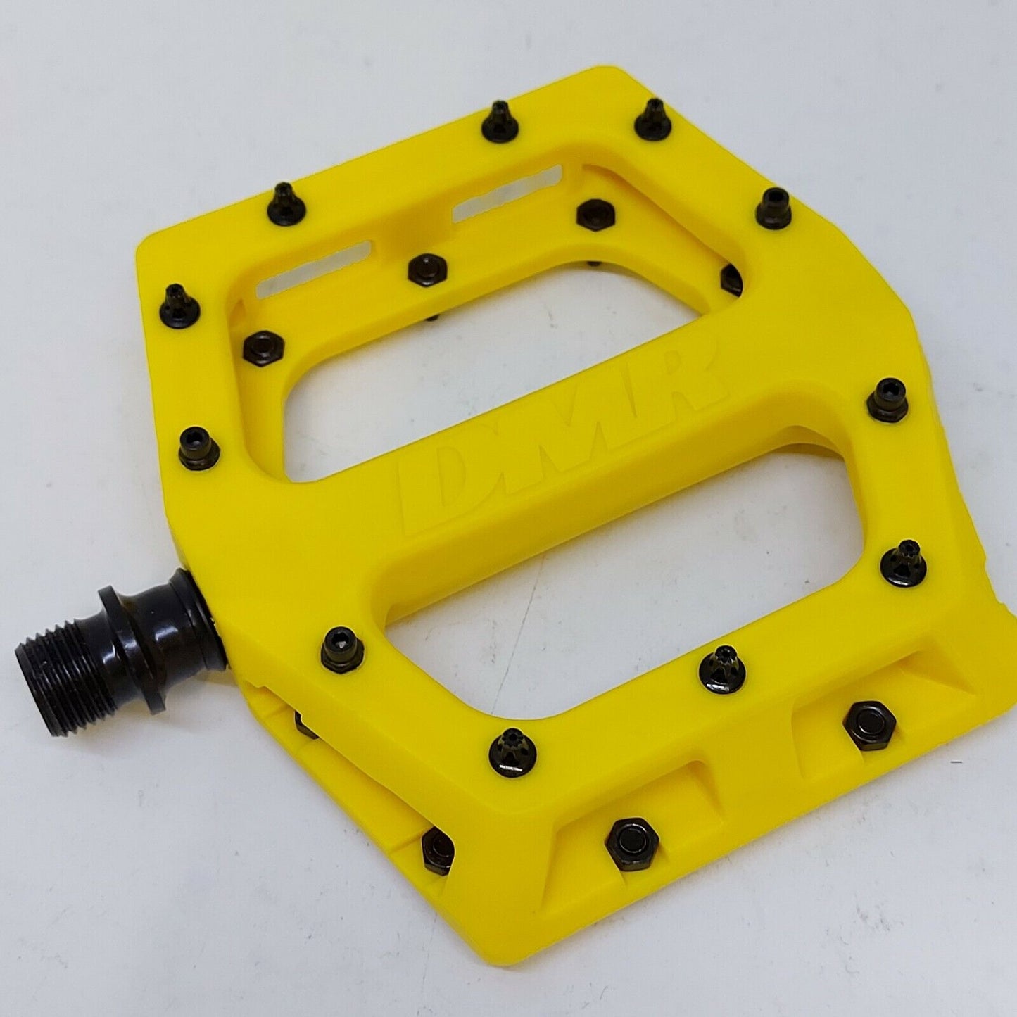 DMR V11 Composite 9/16 Inch Platform Bike Pedals Yellow Alternate 2