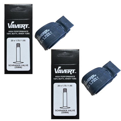 Contrast 20" x 1.75-1.95 20 Inch Schrader Valve Bike Inner Tube Alternate 1