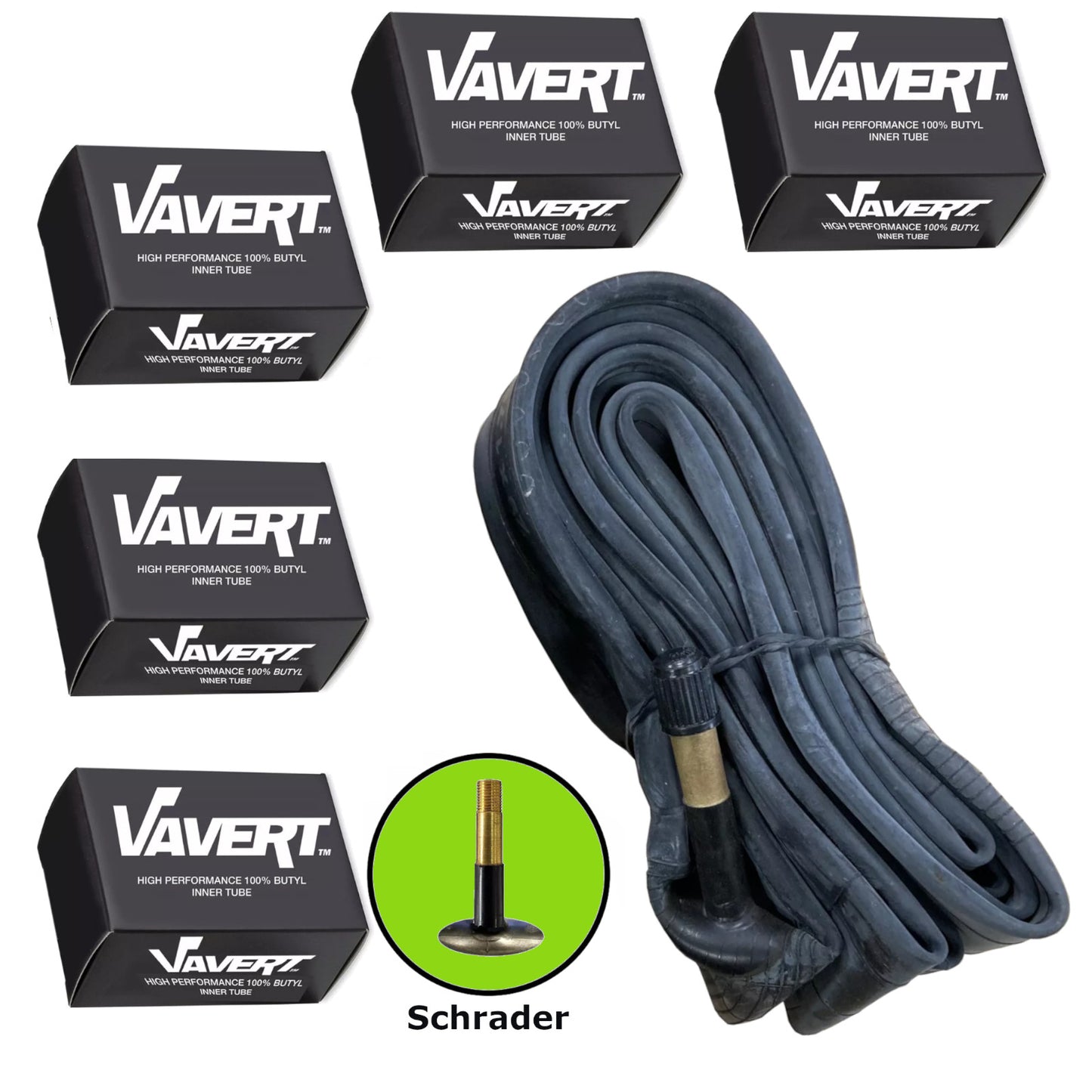 Contrast 700c Bike Inner Tube