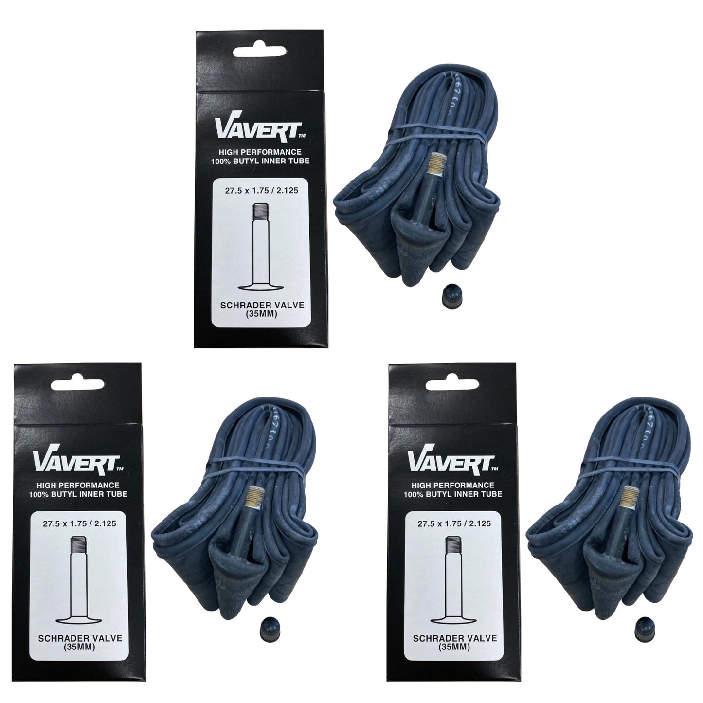 27.5" x 1.75-2.125 Mountain Bike Inner Tube