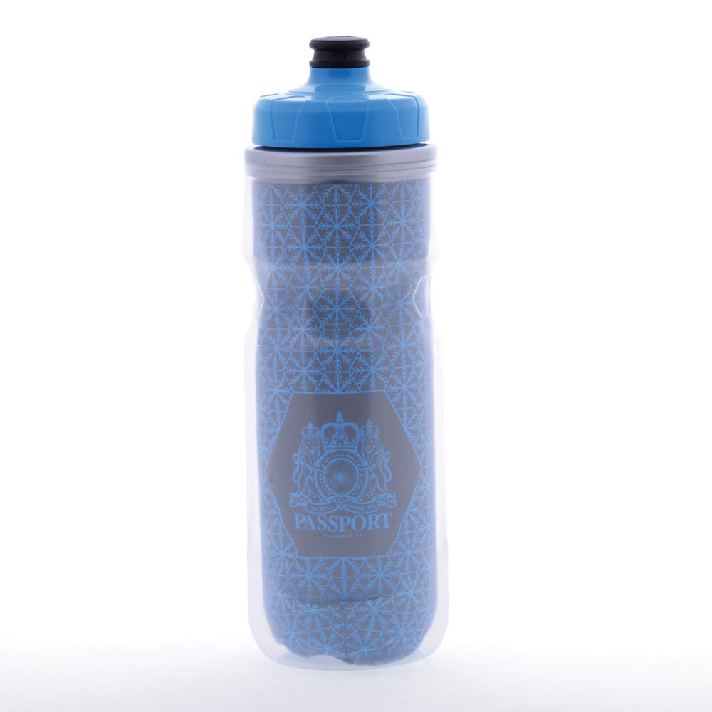 Passport Frostbright Blue Bike Water Bottle