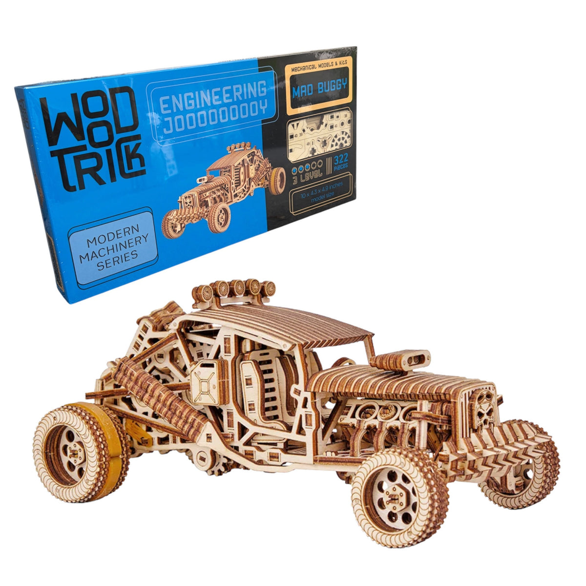 Wood Trick Mad Buggy 3D Puzzle WDTK002