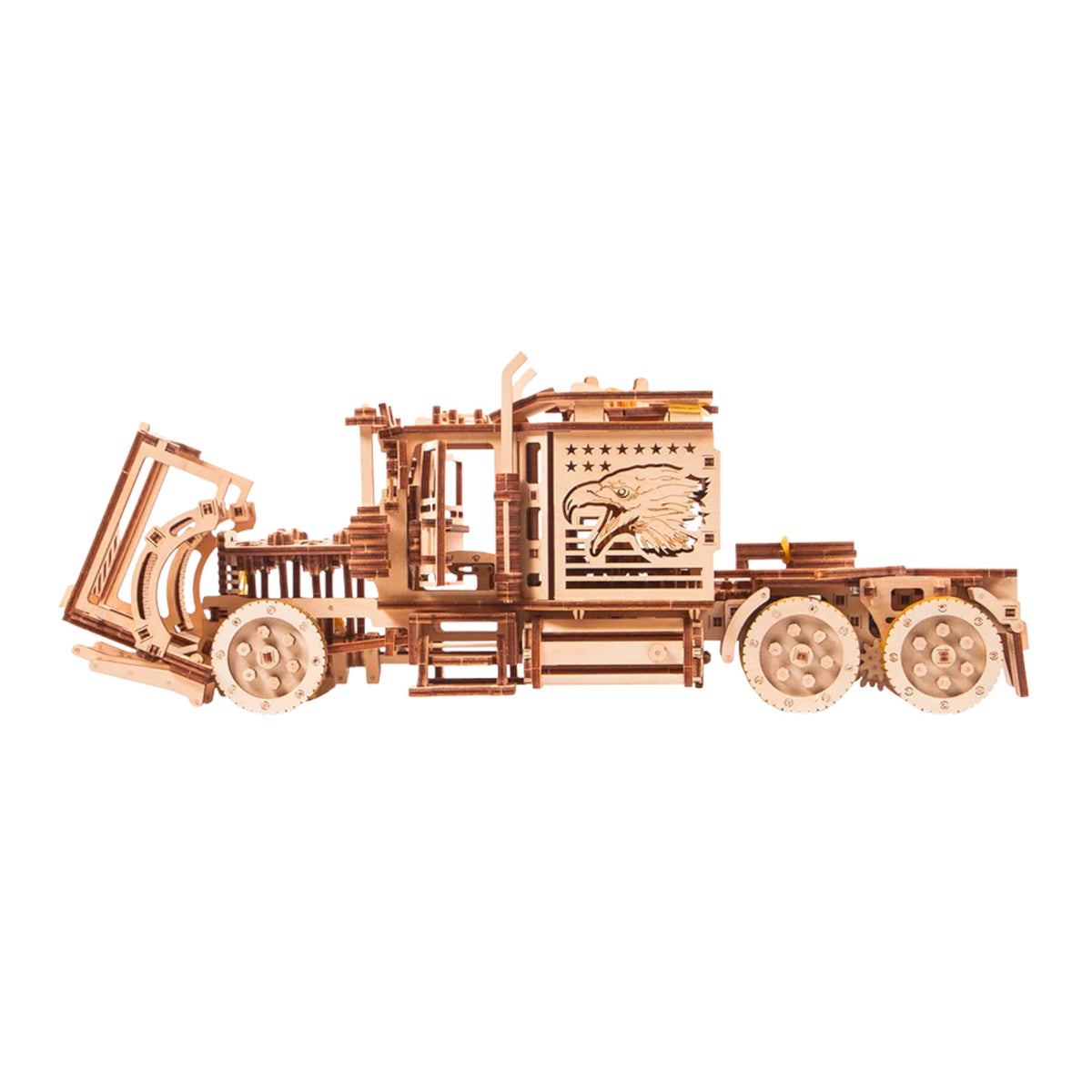 Wood Trick Big Rig American Truck 3D Puzzle WDTK007 Alternate 3