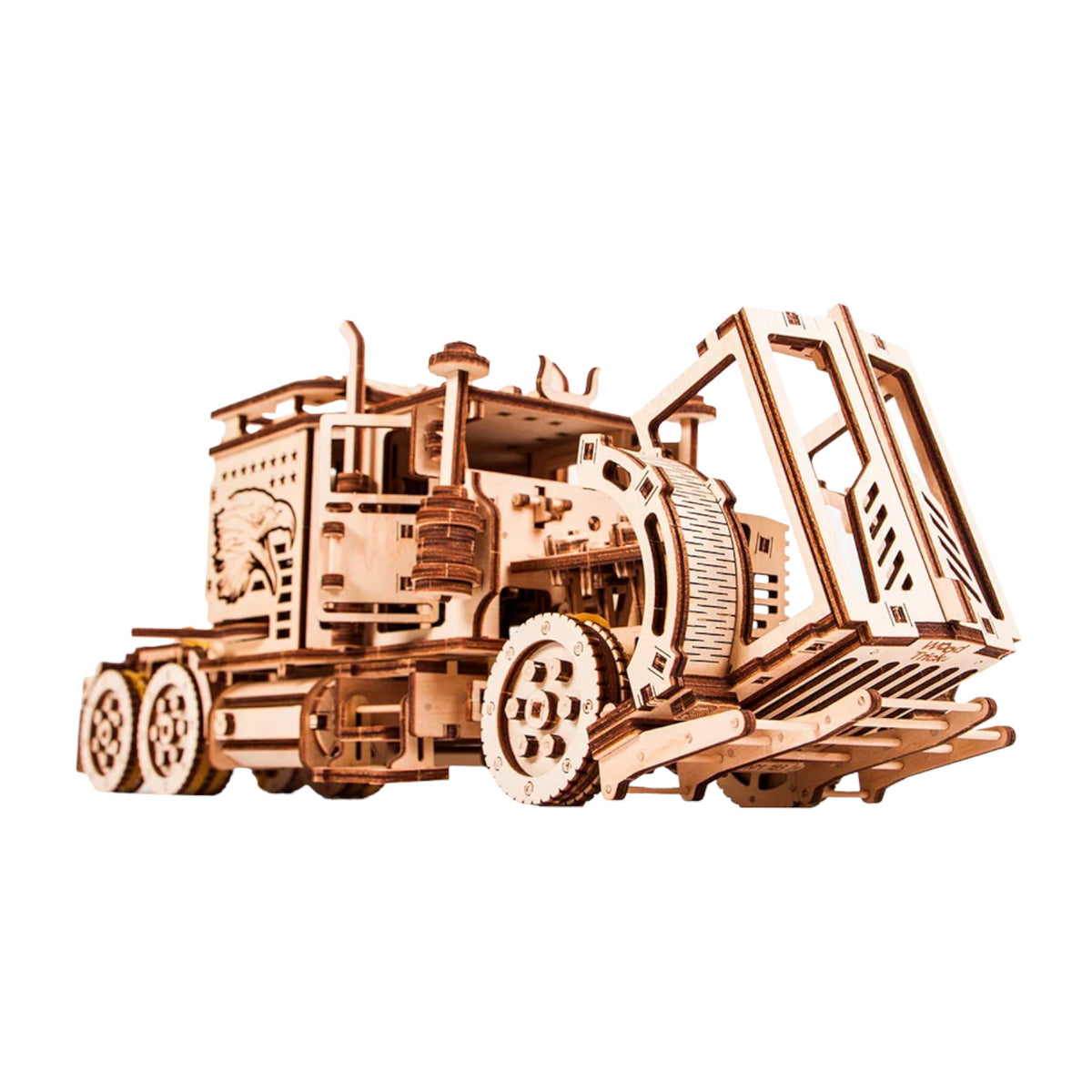 Wood Trick Big Rig American Truck 3D Puzzle WDTK007 Alternate 4