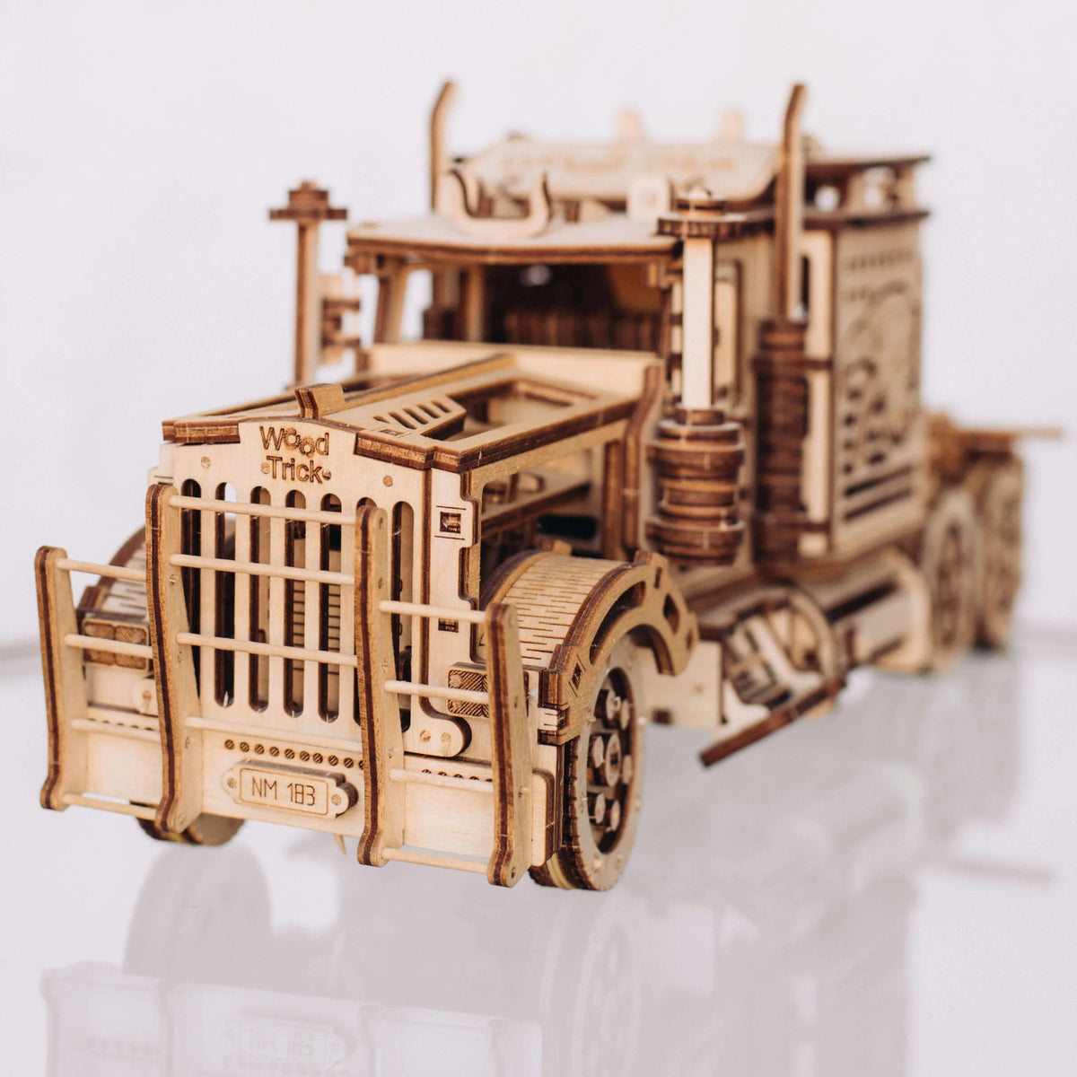 Wood Trick Big Rig American Truck 3D Puzzle WDTK007 Alternate 6