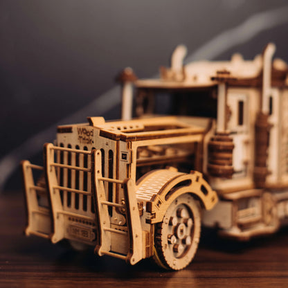 Wood Trick Big Rig American Truck 3D Puzzle WDTK007 Alternate 10