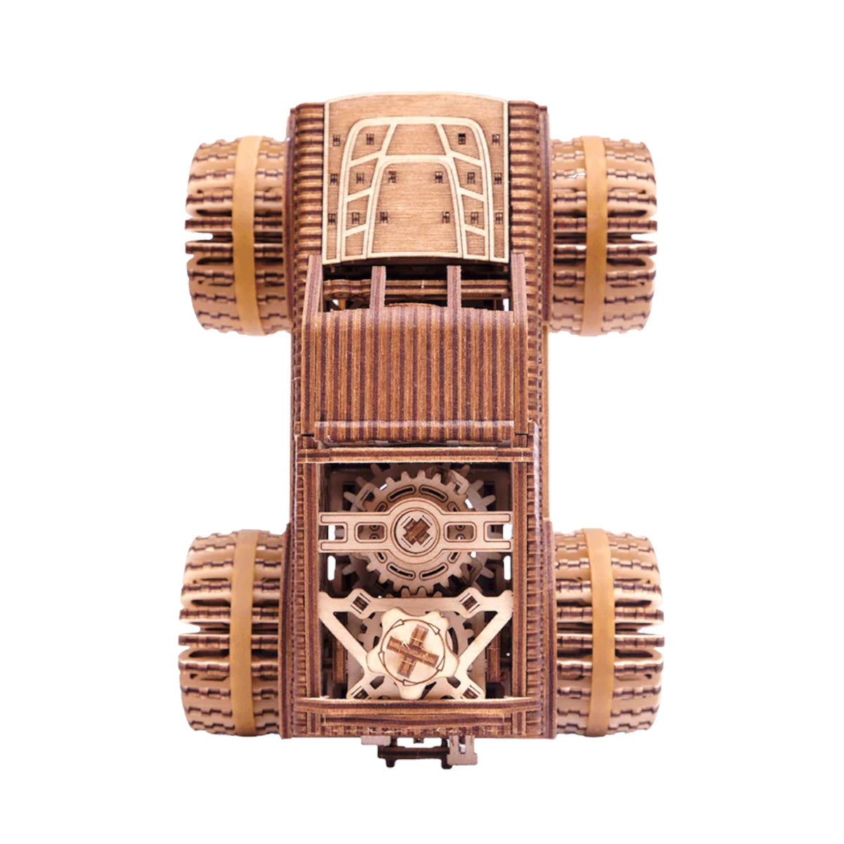 Wood Trick Monster Truck 3D Puzzle WDTK015 Alternate 2