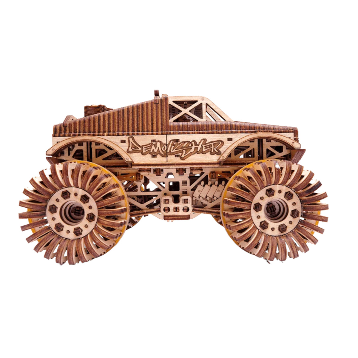 Wood Trick Monster Truck 3D Puzzle WDTK015 Alternate 4