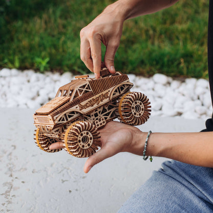 Wood Trick Monster Truck 3D Puzzle WDTK015 Alternate 6