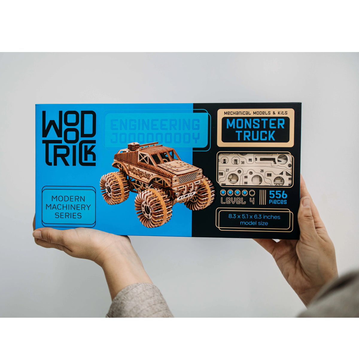 Wood Trick Monster Truck 3D Puzzle WDTK015 Alternate 8