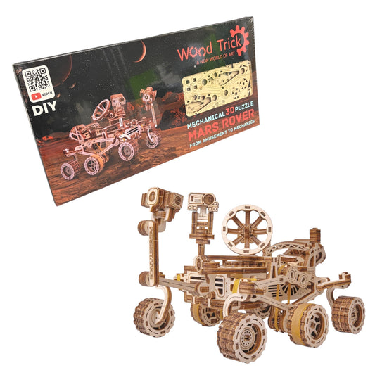 Wood Trick Mars Rover (Mechanical) 3D Puzzle WDTK021