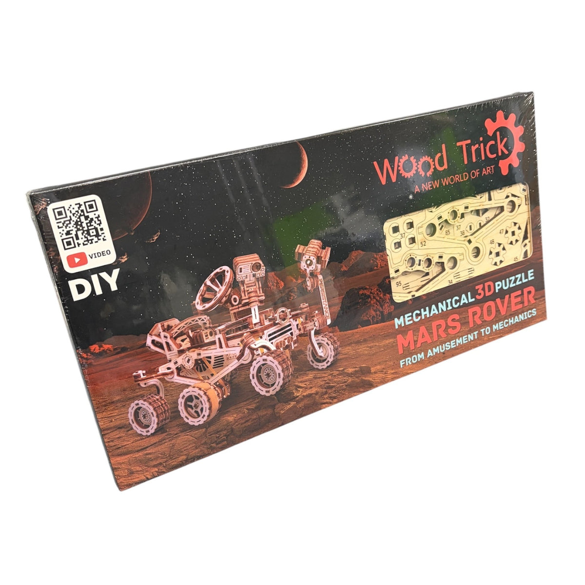 Wood Trick Mars Rover (Mechanical) 3D Puzzle WDTK021 Alternate 8