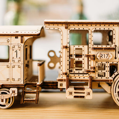 Wood Trick Locomotive R17 Steam Strain 3D Puzzle WDTK022 Alternate 11