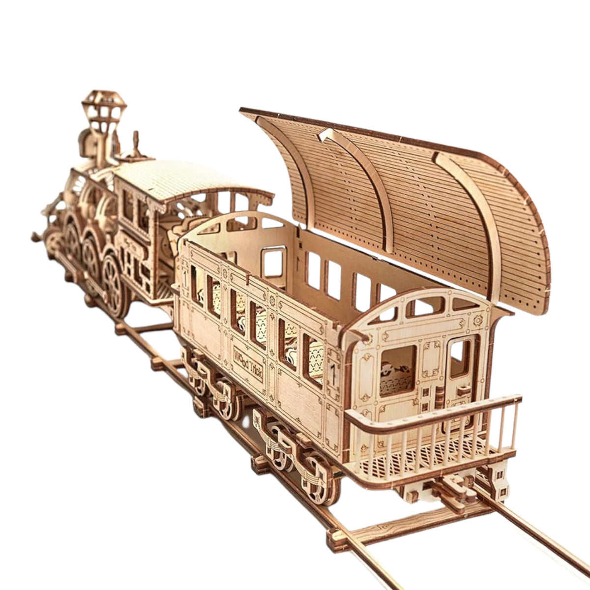 Wood Trick Locomotive R17 Steam Strain 3D Puzzle WDTK022 Alternate 4