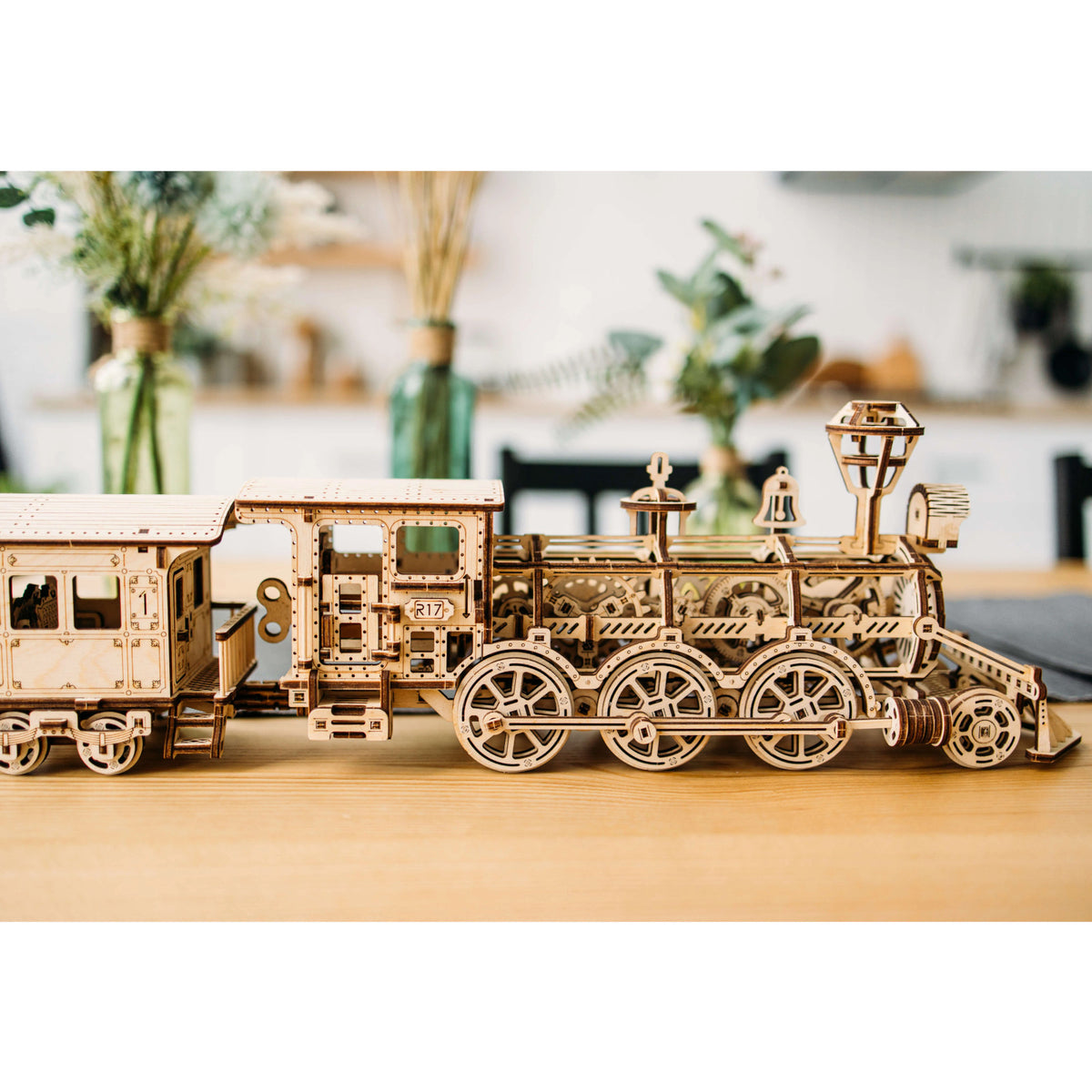 Wood Trick Locomotive R17 Steam Strain 3D Puzzle WDTK022 Alternate 6
