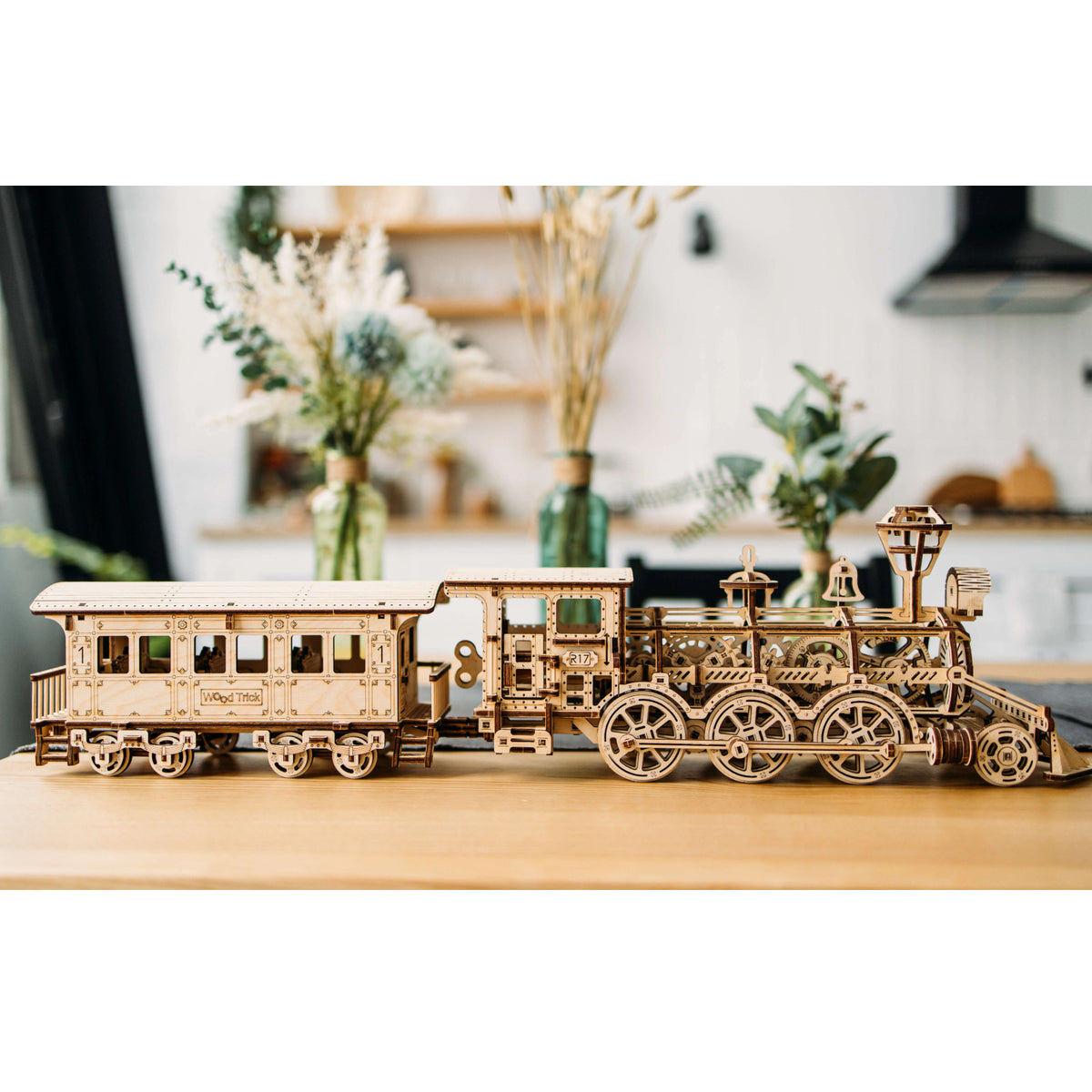 Wood Trick Locomotive R17 Steam Strain 3D Puzzle WDTK022 Alternate 7